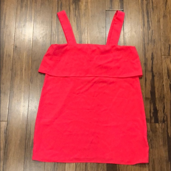 Amanda Uprichard Mini Dress Electric Red - Picture 3 of 5